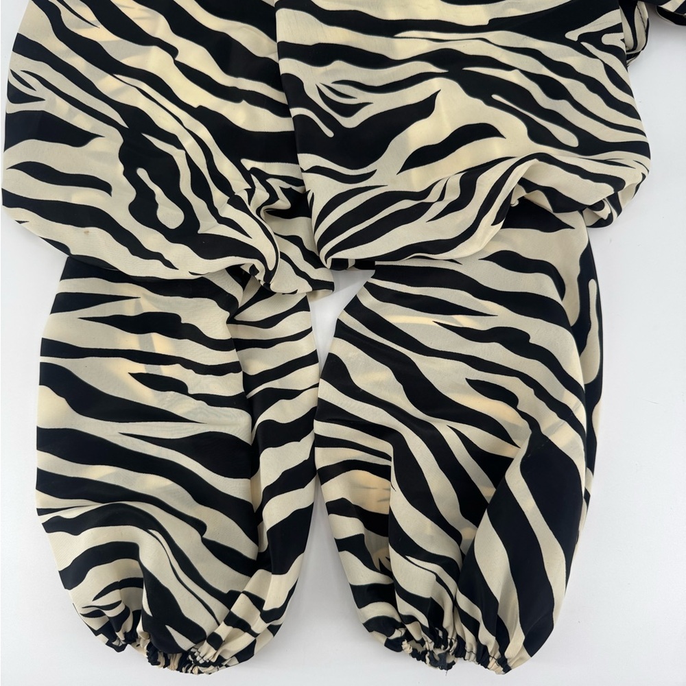 Olivia Preckel Animal Print Blouse - Picture 3 of 5